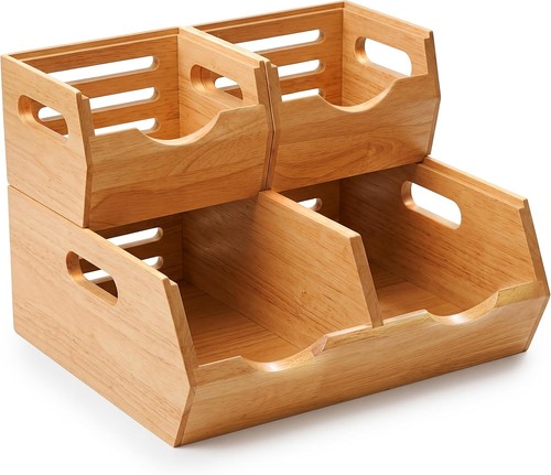 Pantry storage bins - bins, stackable