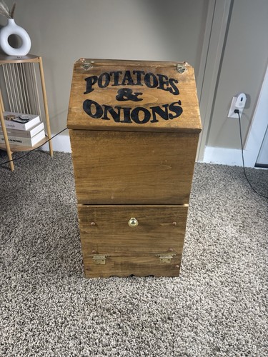 Vintage rustic wooden - vintage, potato